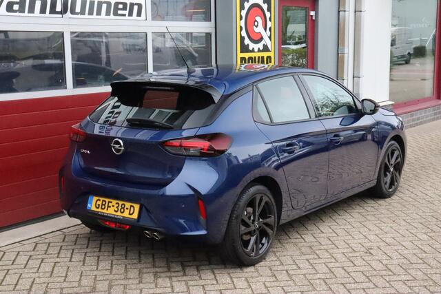 Opel CORSA 1.2 GS Line O.a: Pano dak, Camera, 17 Inch L.m., Active park ass., Carplay, Pdc, Etc.. Rijklaar! All-in prijs.