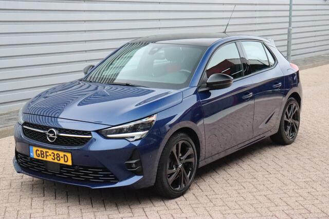 Opel CORSA 1.2 GS Line O.a: Pano dak, Camera, 17 Inch L.m., Active park ass., Carplay, Pdc, Etc.. Rijklaar! All-in prijs.