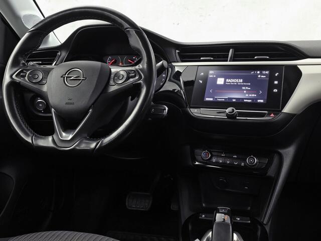 Opel CORSA 1.2 Sport Automaat (APPLE CARPLAY, GROOT NAVI, PARKEERSENSOREN, LEDER STUURWIEL, SPORTSTOELEN, LED KOPLAMPEN, LM VELGEN, CRUISE, NIEUWSTAAT)