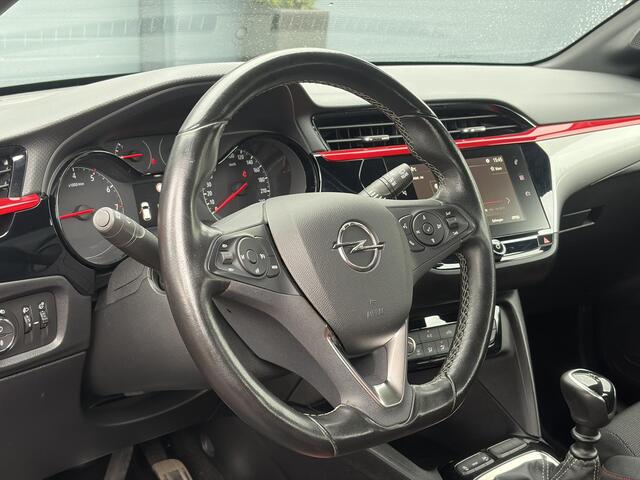 Opel CORSA 1.2 GS Line ?D-riem vv in 2023?Net beurt gehad?2e Eigenaar?102pk?Dealer Onderhouden?Carplay?6 Bak?Rijstrooksensor?Clima?Cruise?Halfleder?Lm velgen?N.A.P?Apk tot 08-2027