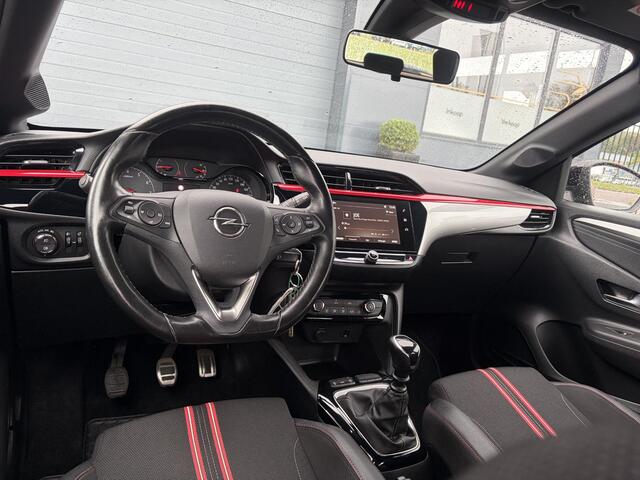 Opel CORSA 1.2 GS Line ?D-riem vv in 2023?Net beurt gehad?2e Eigenaar?102pk?Dealer Onderhouden?Carplay?6 Bak?Rijstrooksensor?Clima?Cruise?Halfleder?Lm velgen?N.A.P?Apk tot 08-2027