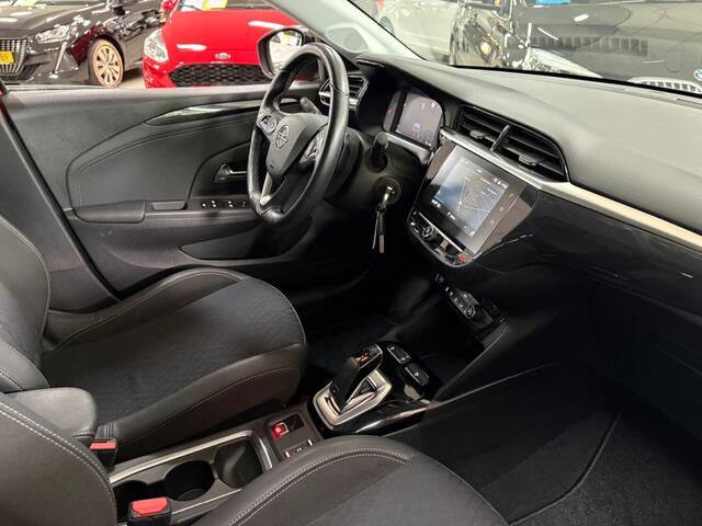 Opel CORSA 1.2 Automaat BiColor Navigatie 1/2 Leder Airco Cruise Multimedia Led Apple Carplay/Android