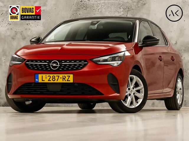 Opel CORSA 1.2 Elegance Sport Automaat (VIRTUAL COCKPIT, APPLE CARPLAY, GROOT NAVI, 360 CAMERA, SPORTSTOELEN, GETINT GLAS, LM VELGEN, LEDER STUURWIEL, NIEUWSTAAT)