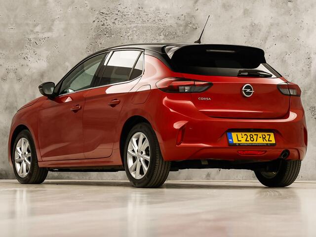 Opel CORSA 1.2 Elegance Sport Automaat (VIRTUAL COCKPIT, APPLE CARPLAY, GROOT NAVI, 360 CAMERA, SPORTSTOELEN, GETINT GLAS, LM VELGEN, LEDER STUURWIEL, NIEUWSTAAT)