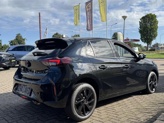 Opel CORSA 1.2 Turbo Hybrid GS Dealer garantie ! Dikke 145pk Mild-Hybride geheel rijklaar incl. garantie en onderhoudsbeurt geleverd | Keyless | Full LED | Draadloos Carplay | Navigatie | Draadloos telefoon laden | LMV | Camera met PDC