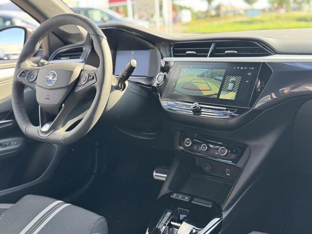Opel CORSA 1.2 Turbo Hybrid GS Dealer garantie ! Dikke 145pk Mild-Hybride geheel rijklaar incl. garantie en onderhoudsbeurt geleverd | Keyless | Full LED | Draadloos Carplay | Navigatie | Draadloos telefoon laden | LMV | Camera met PDC