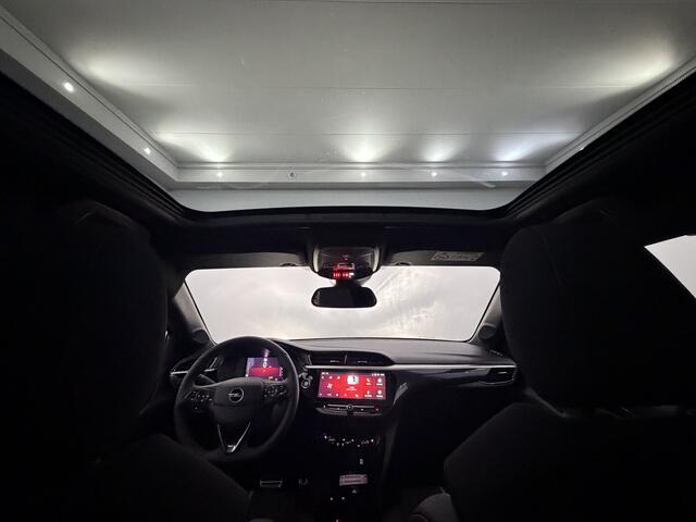 Opel CORSA 1.2 Turbo GS Panoramadak, Camera, Navi, Keyless start, Cruise control, Stoelverwarming, Lichtmetalen velgen, Apple carplay, 1 jaar garantie