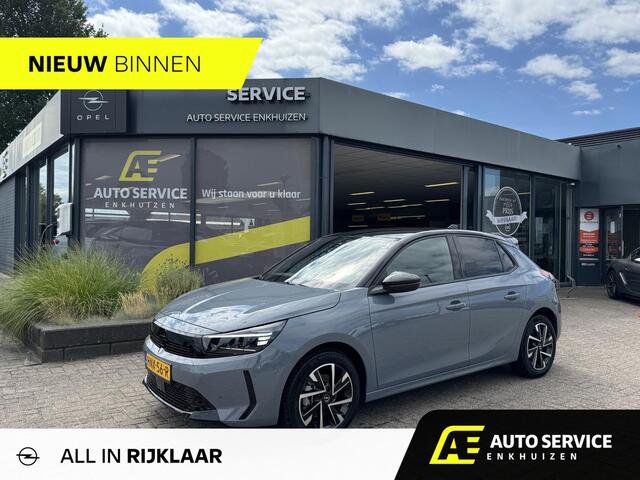 Opel CORSA 1.2 Turbo Hybrid GS All in rijklaar incl. garantie | 145 pk Mild Hybrid! | Camera | Full LED | fantastische kleur ! | Lichtmetalen velgen | groot scherm met draadloos Carplay | Cruise | PDC | Sportstoelen met zwarte hemel enz. helemaal vol!