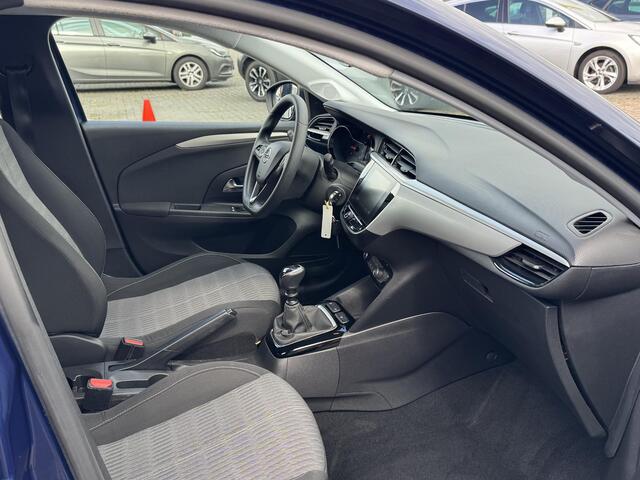 Opel CORSA 1.2 Turbo Edition Rijklaarprijs! incl. beurt en garantie | Als nieuw!! | Afneembare trekhaak | Carplay | 16"lichtmetalen velgen | Cruise