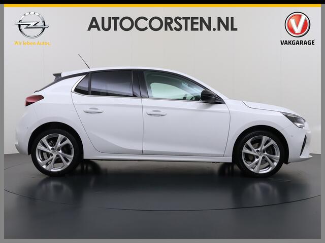 Opel CORSA 5Drs 101PK Camera Stoel+Stuurverwarming Navi Apple Carplay Android Auto Elegance Regen-Lichtsensor Keyless entry/start Privacy Glas Lmv Led Bluetooth Lane Assist Isofix 1e Eigenaar Dealeronderhouden Origineel Nederlandse Auto