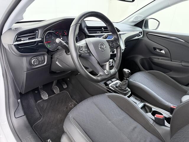 Opel CORSA 5Drs 101PK Camera Stoel+Stuurverwarming Navi Apple Carplay Android Auto Elegance Regen-Lichtsensor Keyless entry/start Privacy Glas Lmv Led Bluetooth Lane Assist Isofix 1e Eigenaar Dealeronderhouden Origineel Nederlandse Auto