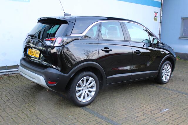 Opel Crossland 1.2 Turbo Elegance | Incl. 1 jaar Garantie | Parkeersensoren V+A | Stuurwielverwarming | Stoelverwarming | Cruise controle | Climate controle | 360* Camera | Dodehoeksensoren | Verstelbare achterbank | Lane assist | Apple CarPlay/Android Auto | Navigatie 