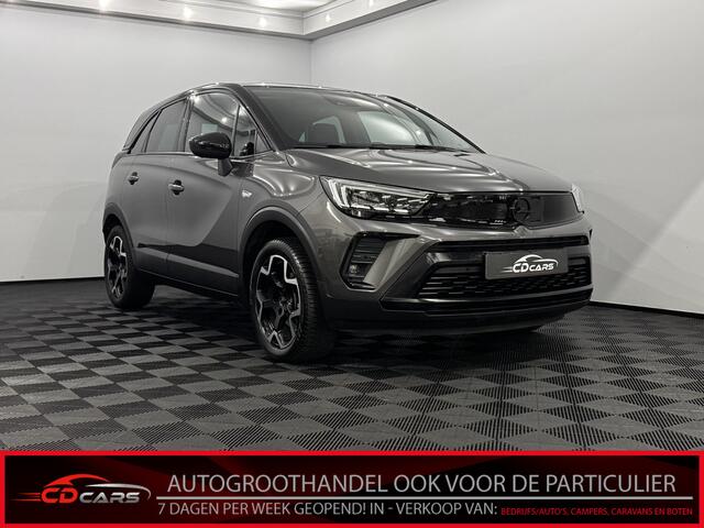 Opel Crossland 1.2 Turbo Ultimate Half leder, Camera, Navi, Winterpakket, Keyless start, Cruise control, Rijstrook correctie