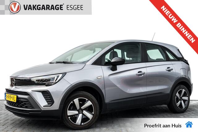 Opel Crossland 1.2 111 PK Turbo Edition 1 e igenaar 17 DKM NAP UNIEK. | NED AUTO | Clima | Navi | PDC V/A | Camera | 6 BAK |