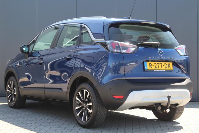 Opel Crossland 1.2 Turbo GS Line automaat | incl. 12 maanden garantie | Camera | Trekhaak | Dodehoek detectie | Apple carplay | Cruise control | Panoramadak | Parkeersensoren | Climate control | 16" velgen | LED koplampen | Keyless entry + go |