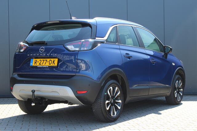 Opel Crossland 1.2 Turbo GS Line automaat | incl. 12 maanden garantie | Camera | Trekhaak | Dodehoek detectie | Apple carplay | Cruise control | Panoramadak | Parkeersensoren | Climate control | 16" velgen | LED koplampen | Keyless entry + go |
