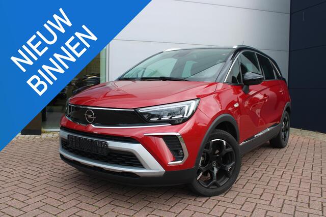 Opel Crossland 1.2 Turbo 130pk GS Line Automaat Leer Airco Navi Carplay Stoelverwarming