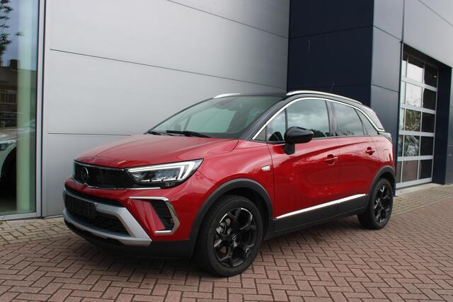 Opel Crossland 1.2 Turbo 130pk GS Line Automaat Leer Airco Navi Carplay Stoelverwarming