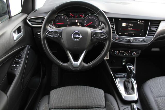 Opel Crossland 1.2 Turbo Elegance | Incl. 12 maanden Garantie | Parkeersensoren V+A | Stuurwielverwarming | Stoelverwarming | Cruise controle | Climate controle | 360* Camera | Dodehoeksensoren | Verstelbare achterbank | Lane assist | Apple CarPlay/Android Auto | Naviga