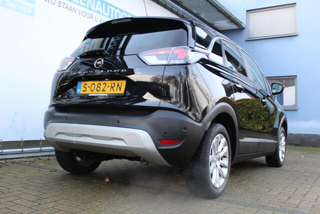 Opel Crossland 1.2 Turbo Elegance | Incl. 12 maanden Garantie | Parkeersensoren V+A | Stuurwielverwarming | Stoelverwarming | Cruise controle | Climate controle | 360* Camera | Dodehoeksensoren | Verstelbare achterbank | Lane assist | Apple CarPlay/Android Auto | Naviga