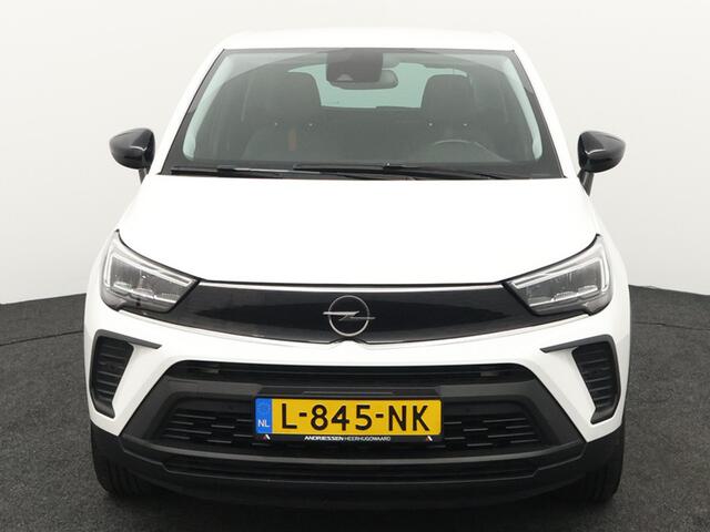 Opel Crossland 1.2 Turbo Business Edition Carplay, boordcomputer, cruise control, 360 graden camera, achteruitrij camera, parkeersensoren voor en achter, hill hold functie, regensensoren, rijstrooksensoren, bordherkenning, bluetooth, Stap in en geniet van de perfecte mi
