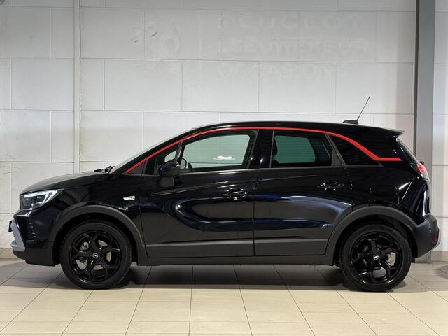 Opel Crossland GS 1.2 Turbo 110pk | BLACK PACK | AGR-COMFORTSTOEL | ALL SEASON BANDEN | NAVI PRO 8" | 180° CAMERA+SENSOREN | CLIMATE CONTROL | CARPLAY/ANDROID | ISOFIX | FULL LED VERLICHTING |