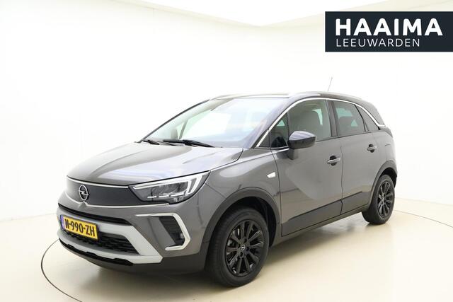 Opel Crossland 1.2 Turbo Elegance 130 PK Automaat | Navigatie | Camera | trekhaak | Climate control | Stoel & Stuurverwarming | Zwart dak | Keyless | Lichtmetalen velgen black