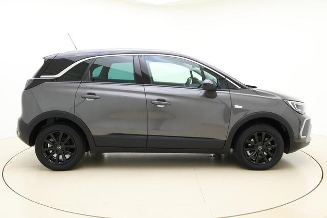 Opel Crossland 1.2 Turbo Elegance 130 PK Automaat | Navigatie | Camera | trekhaak | Climate control | Stoel & Stuurverwarming | Zwart dak | Keyless | Lichtmetalen velgen black