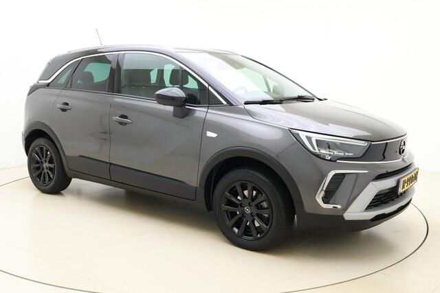 Opel Crossland 1.2 Turbo Elegance 130 PK Automaat | Navigatie | Camera | trekhaak | Climate control | Stoel & Stuurverwarming | Zwart dak | Keyless | Lichtmetalen velgen black
