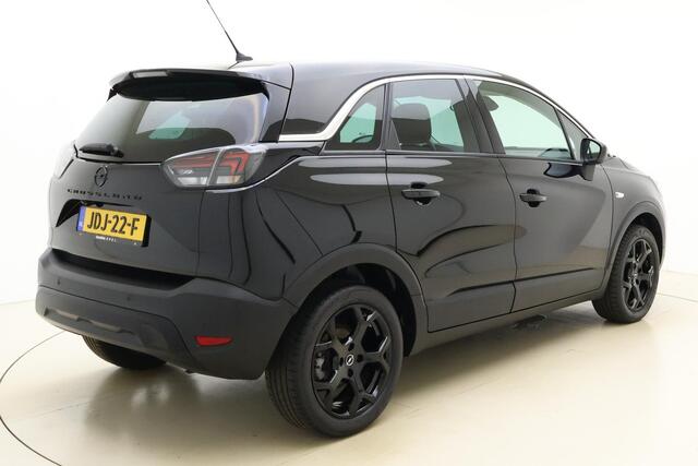 Opel Crossland 1.2 Turbo GS 110 PK | Navigatie via Carplay | camera | Climate control | Stoel & Stuurverwarming | Lichtmetalen velgen black | Extra getint glas | Comfort stoel