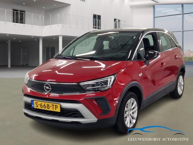 Opel Crossland 1.2 Turbo Elegance automaat, camera, clima, cruise, half leer, stoelverwarming, Apple Carplay