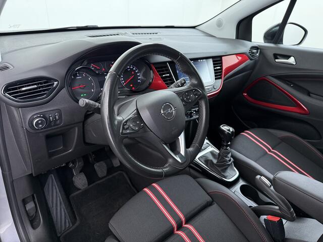 Opel Crossland T111pk GS Line 360°Camera Navi Apple Carplay Android Ecc AGR-Comfort Stoel Cruise Control Lane Assist DAB Led Lmv 17" Regen-Lichtsensor Two-tone Zeer complete Opel Crossland!