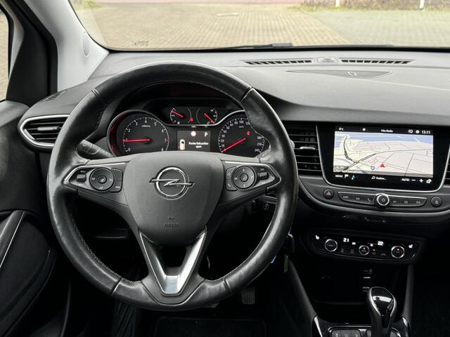Opel Crossland 1.2 Turbo Elegance AUTOMAAT | 1/2 leer | Carplay | Camera | Stoel+stuurverwarming | LED | LMV