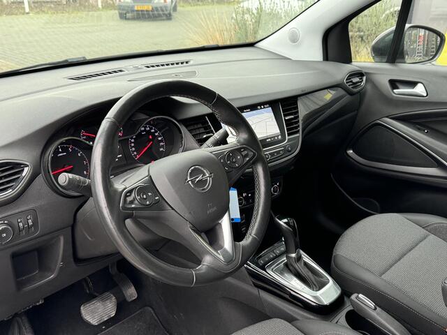 Opel Crossland 1.2 Turbo Elegance AUTOMAAT | 1/2 leer | Carplay | Camera | Stoel+stuurverwarming | LED | LMV