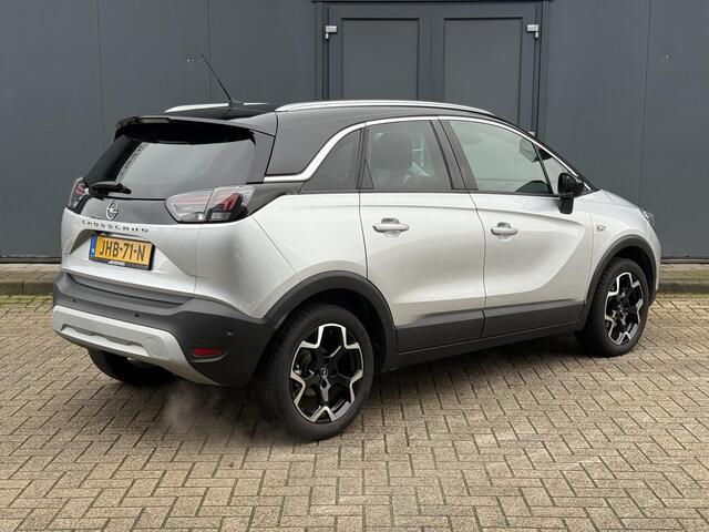 Opel Crossland 1.2 Turbo Ultimate / 110 pk / Luxe hoog zitter / Beide stoelen in hoogte verstelbaar AGR / Zeer Compleet / Alcantara / Led /17 inch / Navi / Apple Android / Dode hoek /