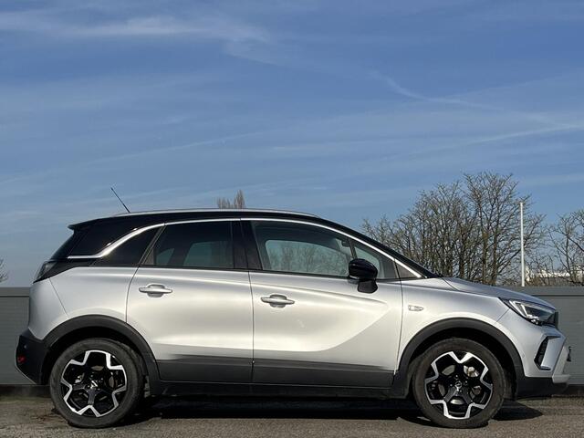 Opel Crossland Ultimate 1.2 Turbo 110pk | 180° CAMERA+SENSOREN | ALCANTARA/LEDER | AGR-STOELEN | NAVI | DAB+ | ISOFIX | FULL LED | LAGE KM | TWO-TONE | KEYLESS |