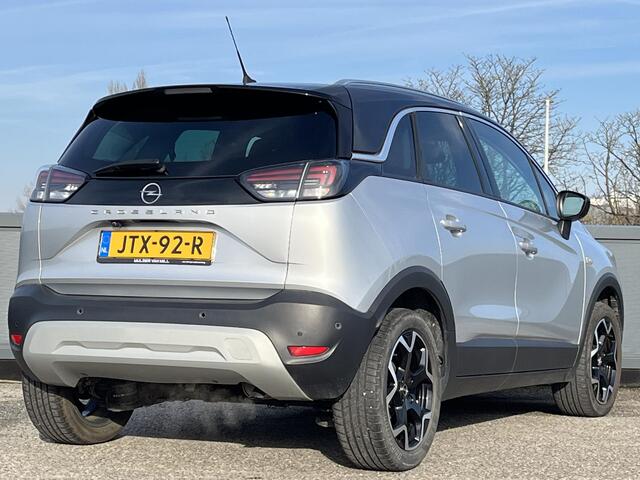 Opel Crossland Ultimate 1.2 Turbo 110pk | 180° CAMERA+SENSOREN | ALCANTARA/LEDER | AGR-STOELEN | NAVI | DAB+ | ISOFIX | FULL LED | LAGE KM | TWO-TONE | KEYLESS |