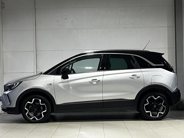 Opel Crossland Ultimate 1.2 Turbo 110pk | 180° CAMERA+SENSOREN | ALCANTARA/LEDER | AGR-STOELEN | NAVI | DAB+ | ISOFIX | FULL LED | LAGE KM | TWO-TONE | KEYLESS |