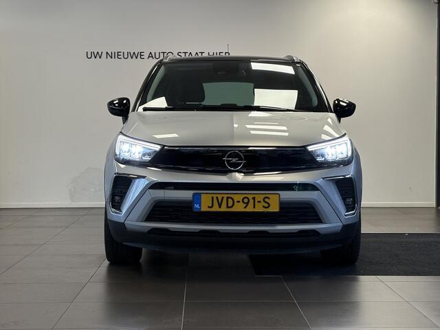 Opel Crossland Ultimate 1.2 Turbo 110pk | 180° CAMERA+SENSOREN | ALCANTARA/LEDER | AGR-STOELEN | NAVI | DAB+ | ISOFIX | FULL LED | LAGE KM | TWO-TONE | KEYLESS |