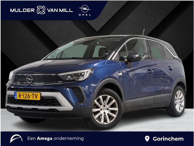 Opel Crossland Elegance 1.2 Turbo 110pk | ALL SEASON BANDEN | AGR-STOEL | TWO-TONE! | STOEL + STUURVERWARMING | NAVI |180° CAMERA | DODEHOEKBEWAKING | ISOFIX |