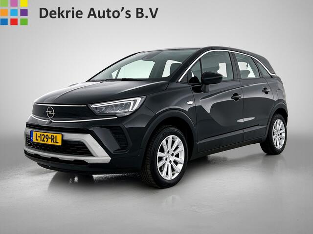 Opel Crossland 1.2 T 131PK Automaat Elegance / Distributie vv bij 89Dkm / Trekhaak / Cruise / Carplay / Lmv / Led / Ecc / Navi / Apk 03-2027