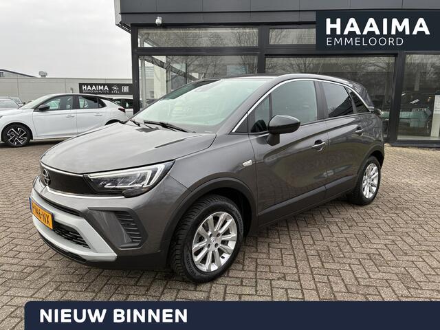 Opel Crossland 1.2 Turbo Elegance | Climate control | Navigatie | Camera | Parkpilot | Cruise control | Trekhaak | LM-Velgen | Elektrisch Pakket