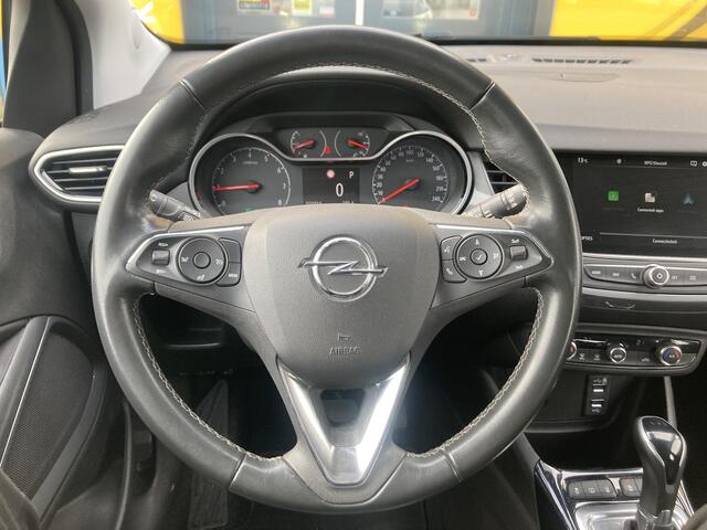 Opel Crossland 1.2 Turbo 130pk Automaat Elegance | Navigatie | Trekhaak | Climate control | Cruise control | Camera | Keyless | Parkeersensoren | 17" Lichtmetalen velgen