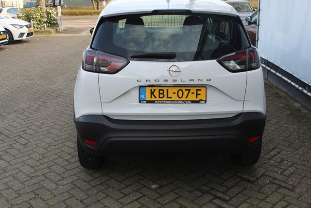 Opel Crossland 1.2 Turbo Edition Parkeercamera l Parkeersensoren achter l Stoel- en stuur verwarming l Apple carplay/ Android auto
