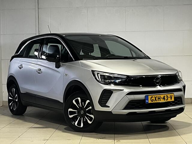 Opel Crossland Elegance 1.2 Turbo 110pk | ALL-SEASON BANDEN | TREKHAAK | AGR-STOEL | 180° CAMERA + SENSOREN | VOORRUITVERW. | STOEL- EN STUURVERWARMING | ISOFIX | NAVI PRO | DAB+ |
