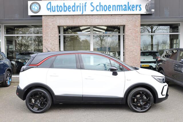 Opel Crossland 1.2 Turbo GS Line LEER/ALCANTARA CARPLAY DAB NAVI PDC 17"LMV DUO-TONE!