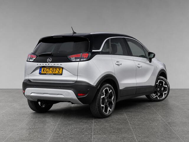Opel Crossland Ultimate 1.2 Turbo 110pk | 180° CAMERA+SENSOREN | ALCANTARA/LEDER | AGR-STOELEN | NAVI | DAB+ | ISOFIX | FULL LED | LAGE KM | TWO-TONE | KEYLESS |