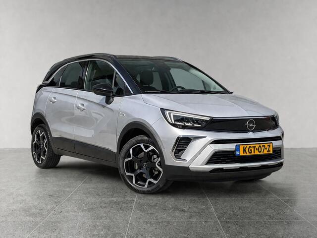 Opel Crossland Ultimate 1.2 Turbo 110pk | 180° CAMERA+SENSOREN | ALCANTARA/LEDER | AGR-STOELEN | NAVI | DAB+ | ISOFIX | FULL LED | LAGE KM | TWO-TONE | KEYLESS |