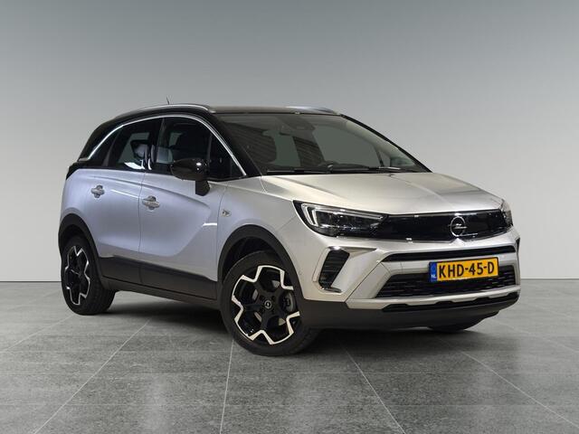 Opel Crossland Ultimate 1.2 Turbo 110pk | 180° CAMERA+SENSOREN | ALCANTARA/LEDER | AGR-STOELEN | NAVI | DAB+ | ISOFIX | FULL LED | LAGE KM | TWO-TONE | KEYLESS |