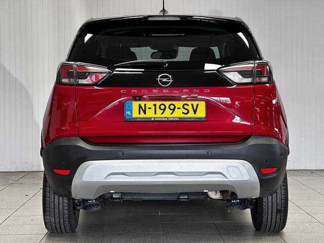 Opel Crossland 1.2 Turbo GS Line/ Two-Tone/ 16'' LMV/ Camera/ Dode-Hoek DET./ Half-Leder/ Apple + Android/ LED Koplampen/ Camera/ Sportstoelen/ Clima/ Cruise/ Bluetooth/ Multi. LEDER. Stuur/ Mistl./ PDC V+A.